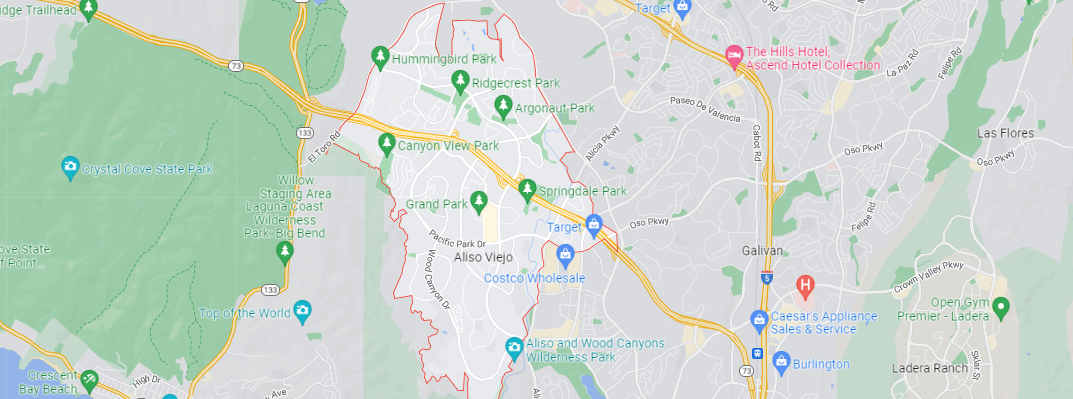 Search homes for sale in Aliso Viejo